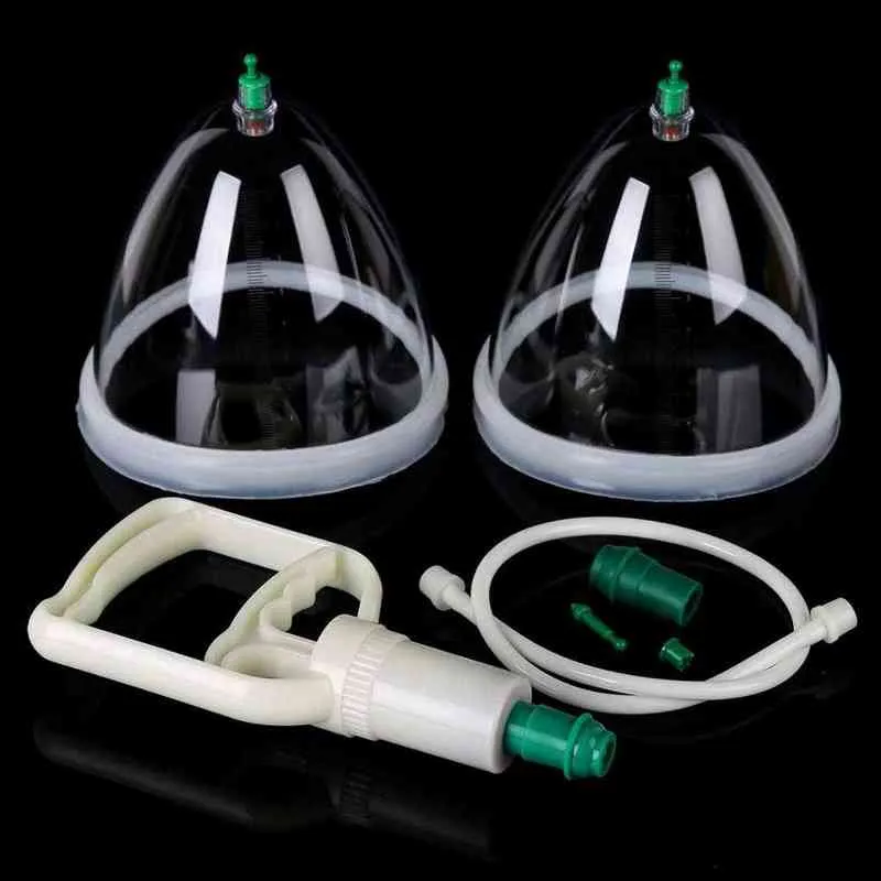 Nxy Sex Pump Toys Breast Enlargement Nipple Massager Vacuum Suction Cupping Therapy Tool for Women Adult 1221