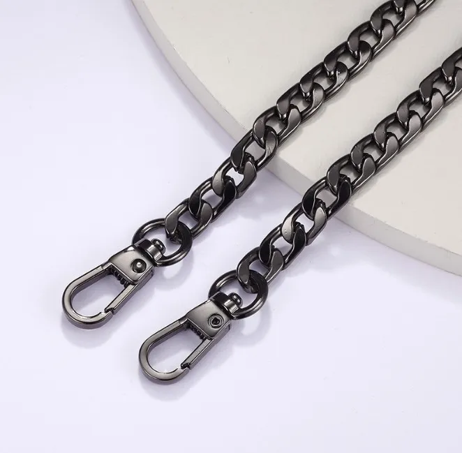 120cm Metal Purse Chain Bags Strap handtag ersättning handväska axelväska