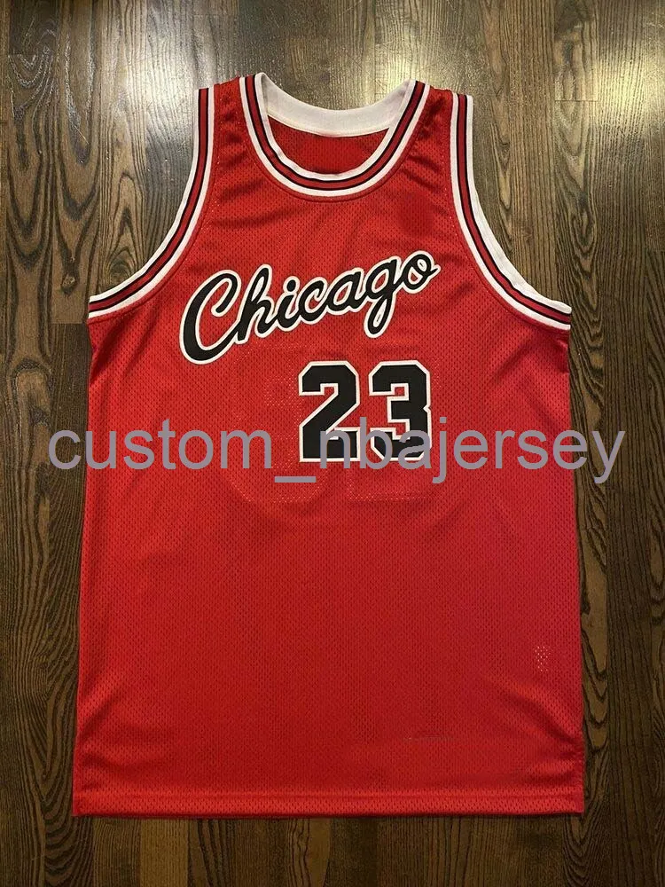 مخصصة مخصصة #23 Michael Jersey Last Dance Men Women Youth Basketball Jerseys XS-6XL