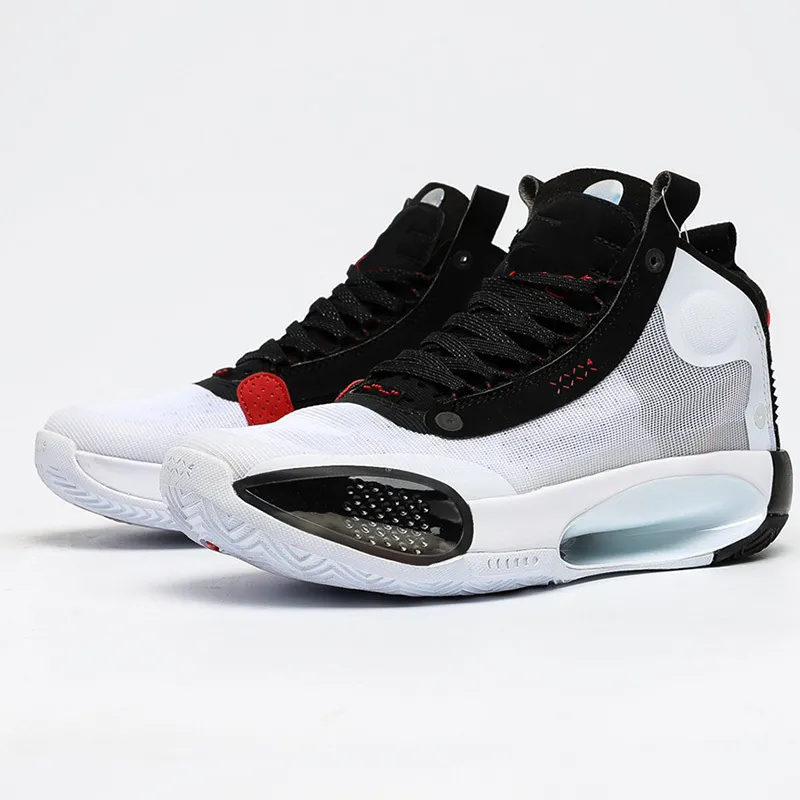 2021 Top Quality Jumpman 34 Basketball Shoes black-white Eclipse 34s Designer Fashion Sport Running shoe With Box
