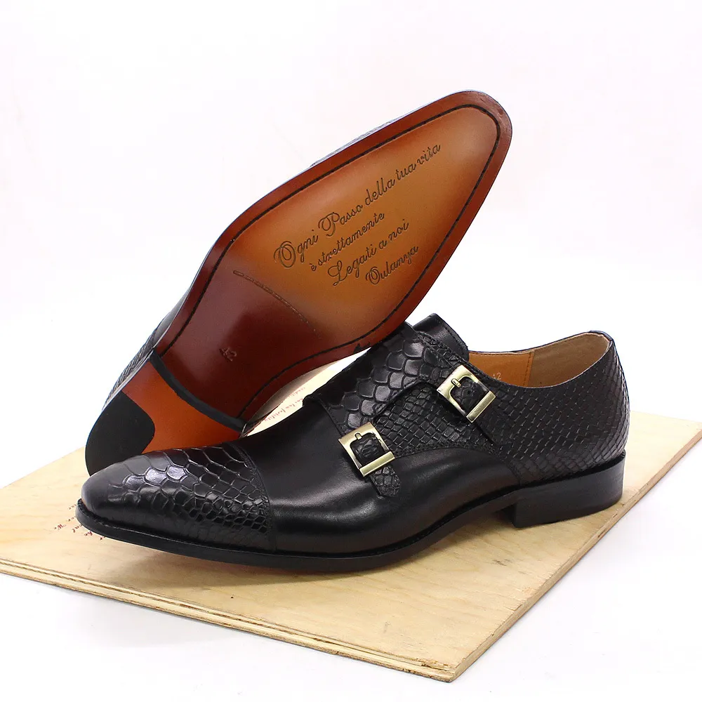 Scarpe in pelle da uomo di fascia alta Scarpe eleganti da