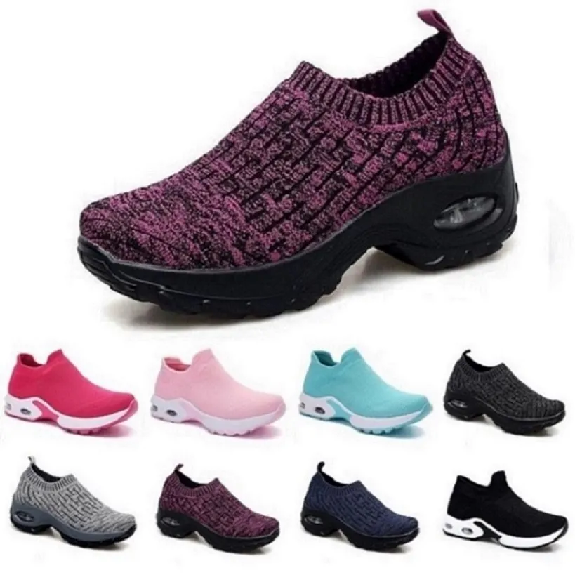 style532 fashion Herren-Laufschuhe, Weiß, Schwarz, Rosa, ohne Schnürung, atmungsaktiv, bequem, Herren-Trainer, Segeltuchschuh, Sport-Turnschuhe, Läufer, Größe 35–42