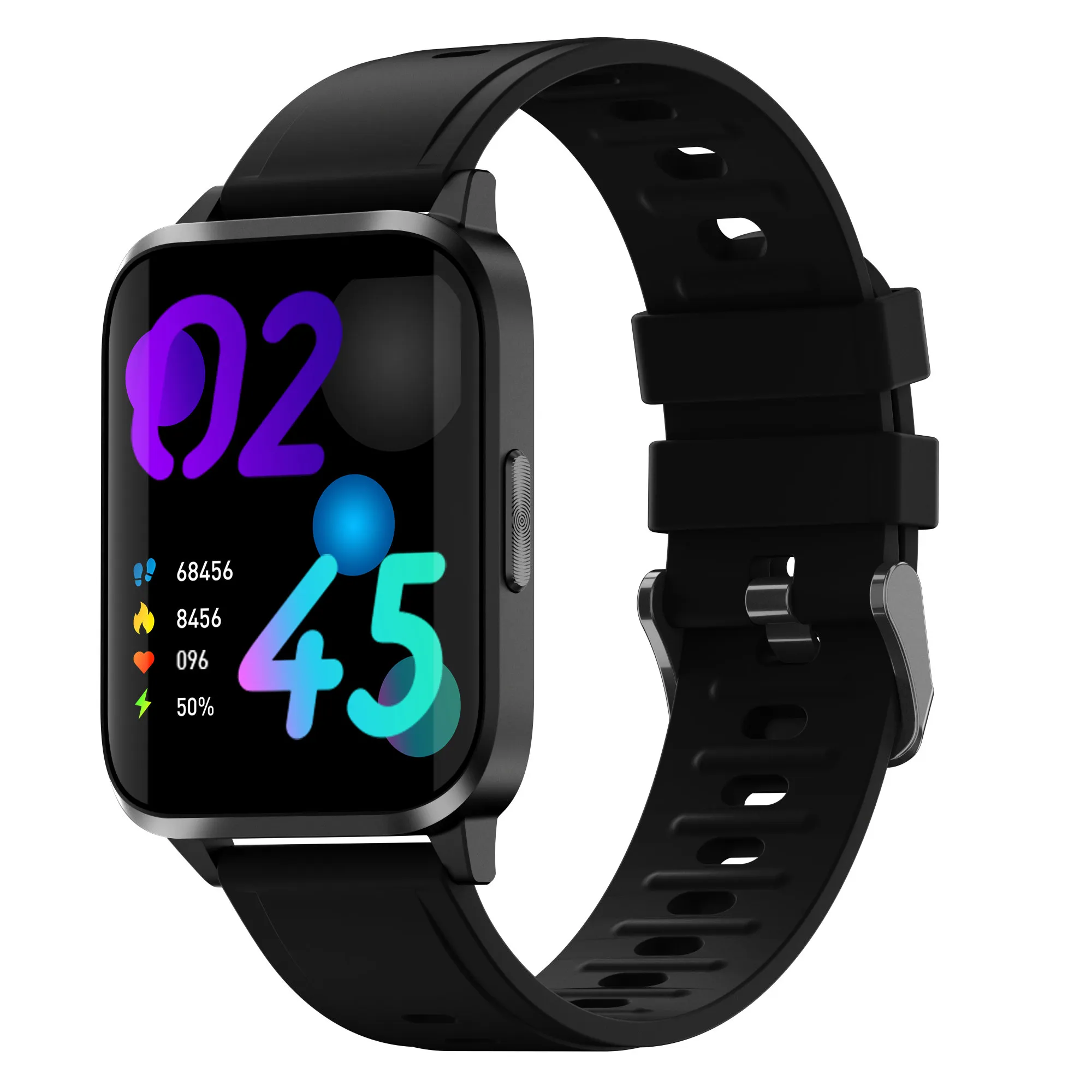 Termometern Watches Headset Smart Watch Bluetooth Ring IP68 Vattenproof hjärtfrekvens Blodtryck Syre Body Temperaturarmband Touch Android Smartwatches