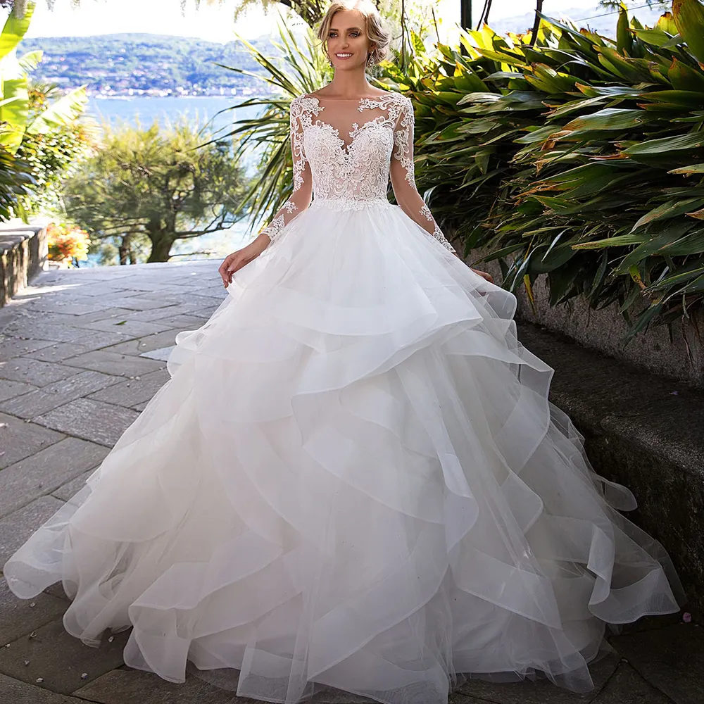 long sleeve dress wedding CD 0192 Size 16 Long A Line Chiffon Long Sleeve Mother Of Dress Wedding Guest Gown