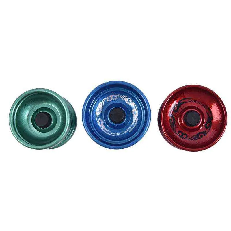 1 шт. Professional Yoyo Алюминиевый сплав Строка YO-YO-YO Ball подшипник Интересная игрушка Быстрый прохладный сплав YO для детей игрушка G1125