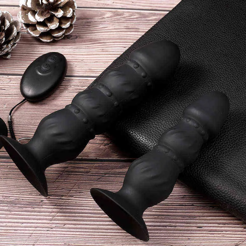 Vibratori Anale NXY Plug Vibratore Maschio Prostata Massaggiatore ButtPlug Giocattoli Sessuali Per Uomini Ventosa Dildo Donne Mast Butt_voghion.com