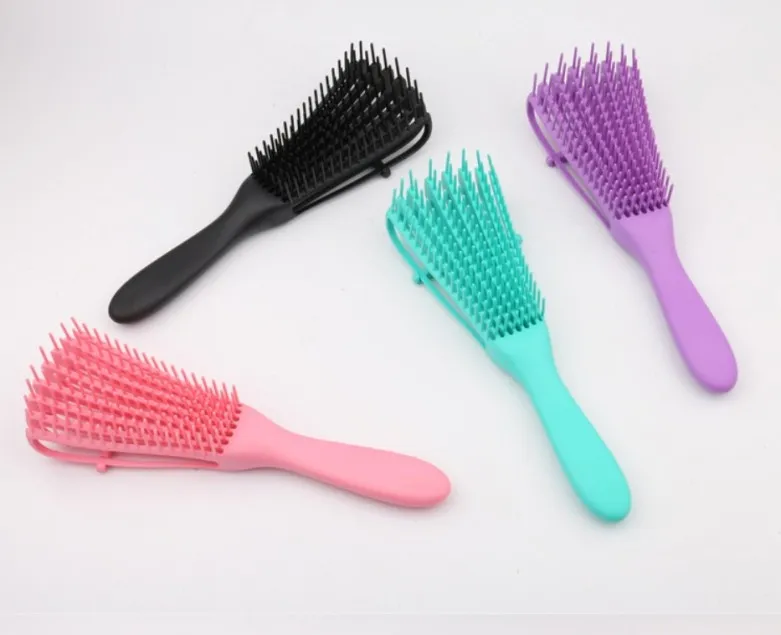 2021 multi-functional modelling air fluffy hair massage comb plastic anti-static free delivery