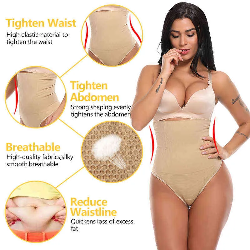 High Waist G String Shaping Thong | Thong Waist Shaper