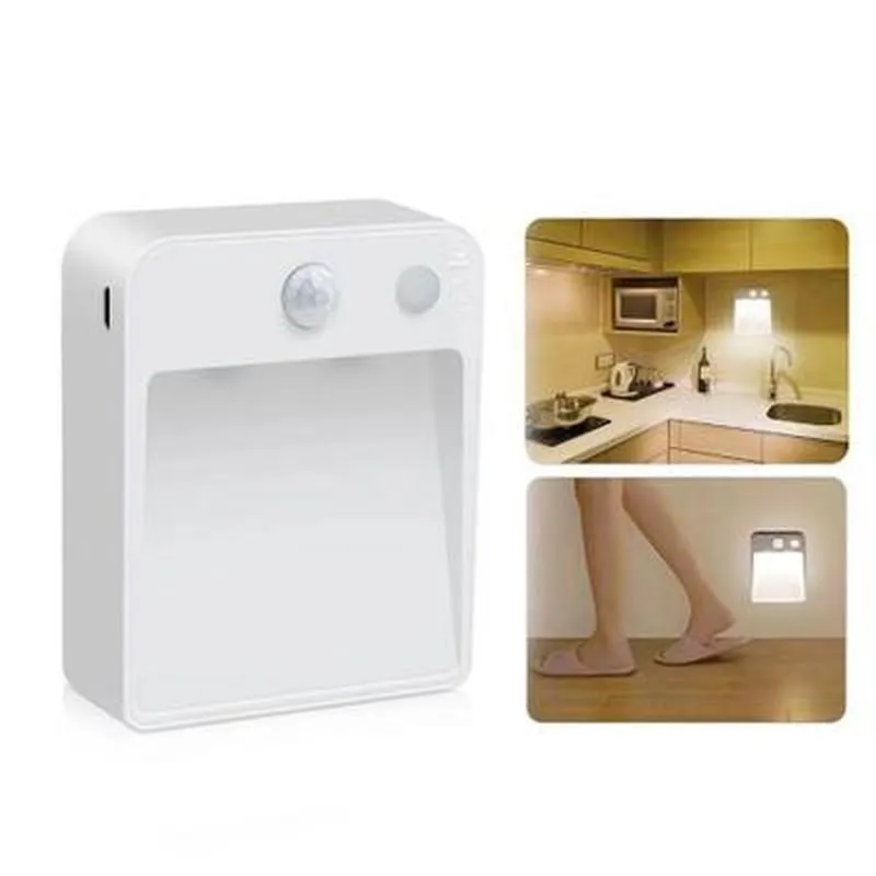 Wall Lamp LED Indoor PIR Motion Sensor Light Plinth Recessed Night