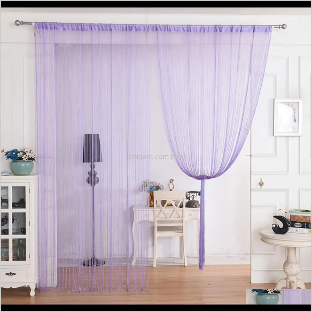 beaded curtain string door window room panel glitter crystal ball tassel string line door window curtain room divider decorative new