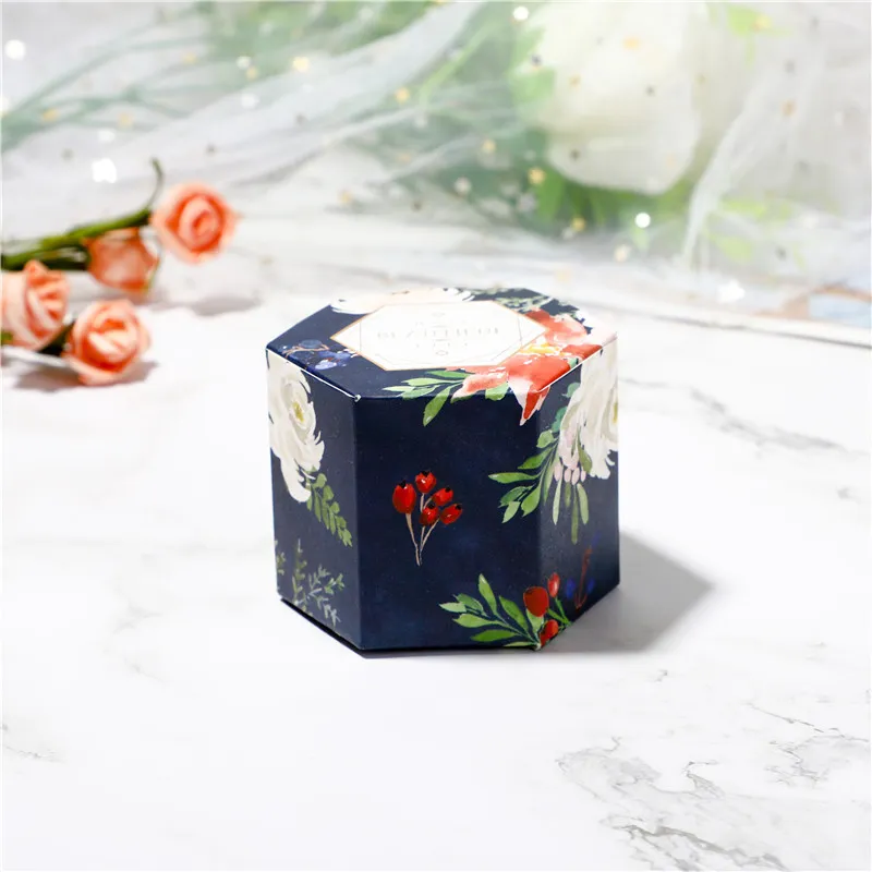 Sweet candy box Creative Korean edition gift boxes Wrap For Wedding Birthday Party Festival Packing cases Exquisite printing sugars case With Hand present wmq1047