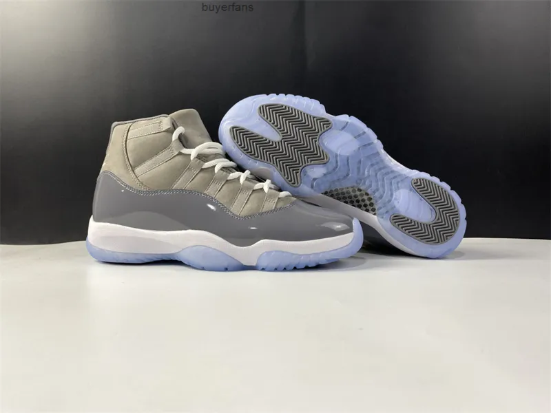 Herren 11 XI Cool Grey Basketballschuhe Top Qualität Jumpman 11s Designer Sport Sneakers Größe US7-13 Versand mit Box