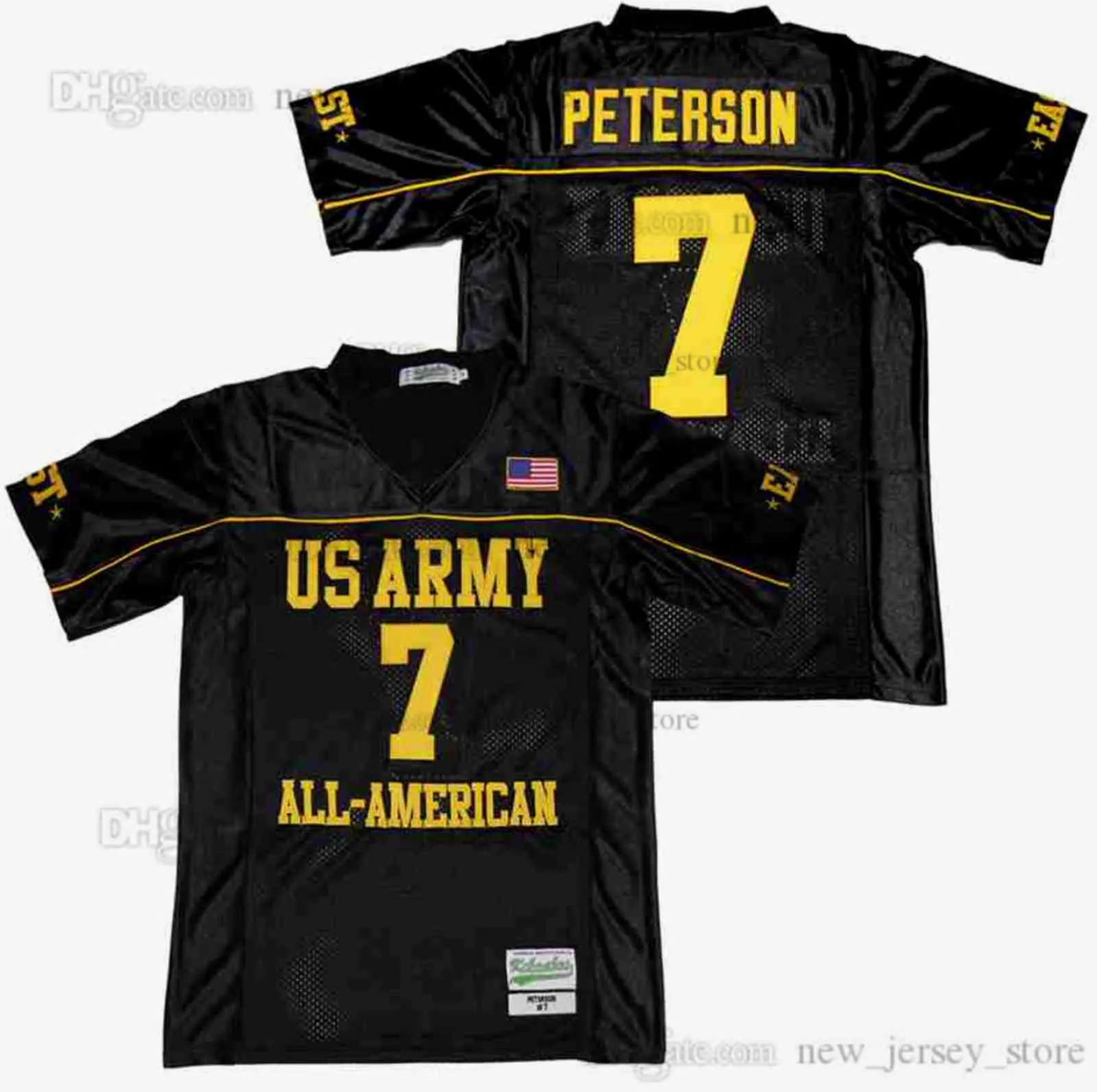 Movie PATRICK PETERSON #7 ALL AMERICAN Jersey Custom DIY Design Stitched College Football Jerseys