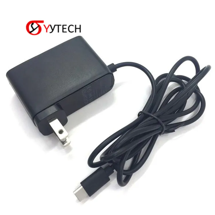 SYYTECH Wholesale AC Adapter Chargers Game Console Travel Home Charging USB Type C Power Supply Cables for Nintend Switch NS