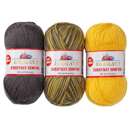 1pc himalaya varje dag senfoni 3x100g garn 0 anti pilling stickning crochet färgglada ull beanie sjal cowl scarf kvinnor män baby y211129