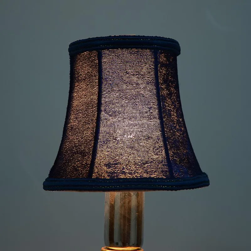 Lampa täcker nyanser skugga tyg tyg lampskärm tillbehör hem dekoration passform för vägg ljus ljuskrona vc