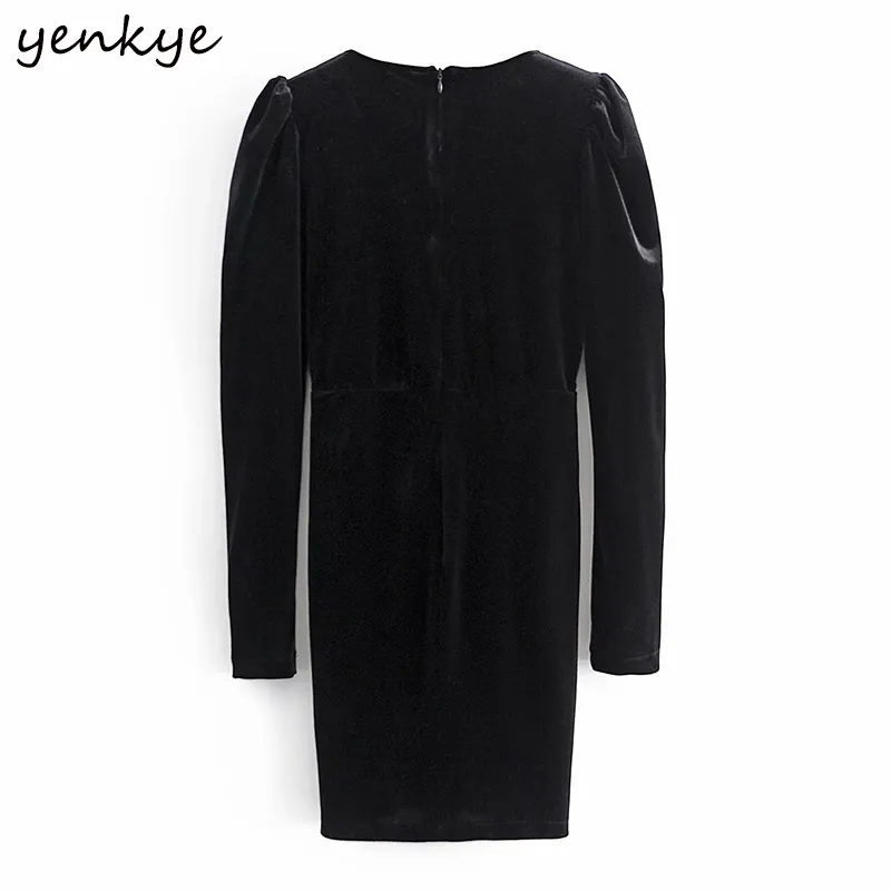 long black dress with jacket outfit Black Velvet Fitted Dress Black Velvet Cowl Neck Dress main image 0