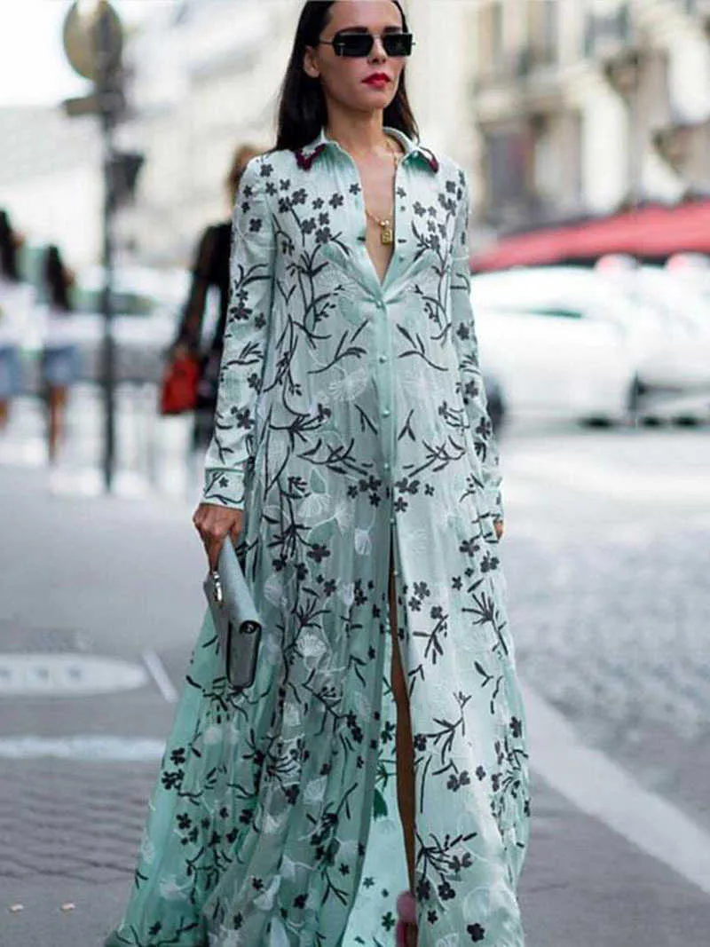 Boho Floral Maxi Dress For Women Maximal Summer Wear With