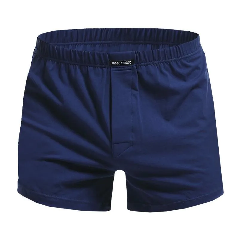 Underbyxor Män Casual Underkläder Bomull Boxer Man Bekväma Andas Mäns Trunkor Trunk BoxersHorts