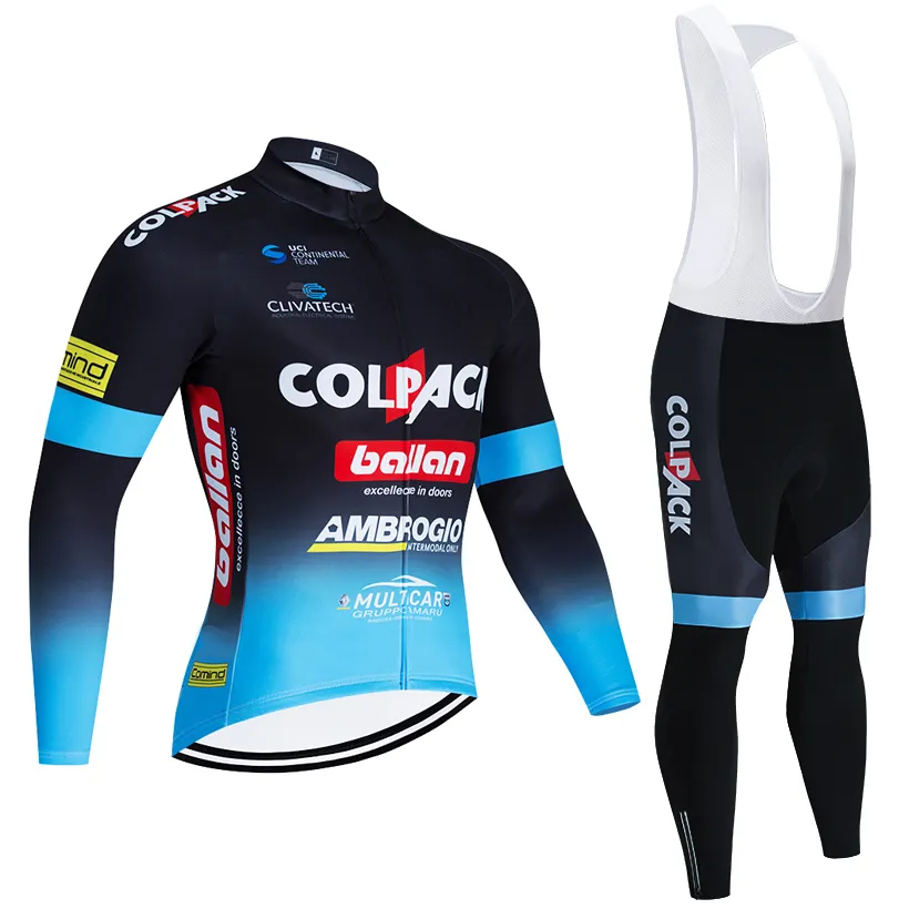 Colpack Cycling Jersey Winter SPORTSWEAR Bike Pants Suit Ropa Ciclismo ...