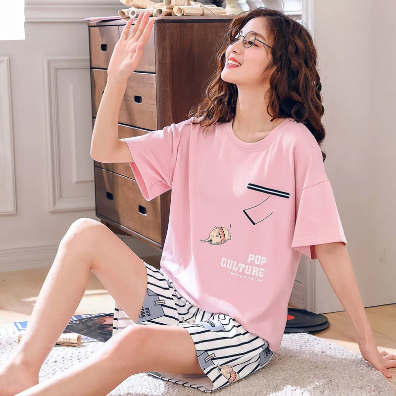 Avocado Cotton Pajama Set For Women Comfortable Pep Sleepwear For Ladies  And Home Clothes From Lu006, $19.95