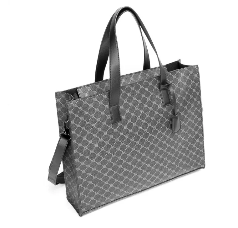 Högkvalitativa män Kvinnor Fashion Design Laptop Bag Läder Cross Body Shoulder Notebook Business Portföljdator med Messenger B321X