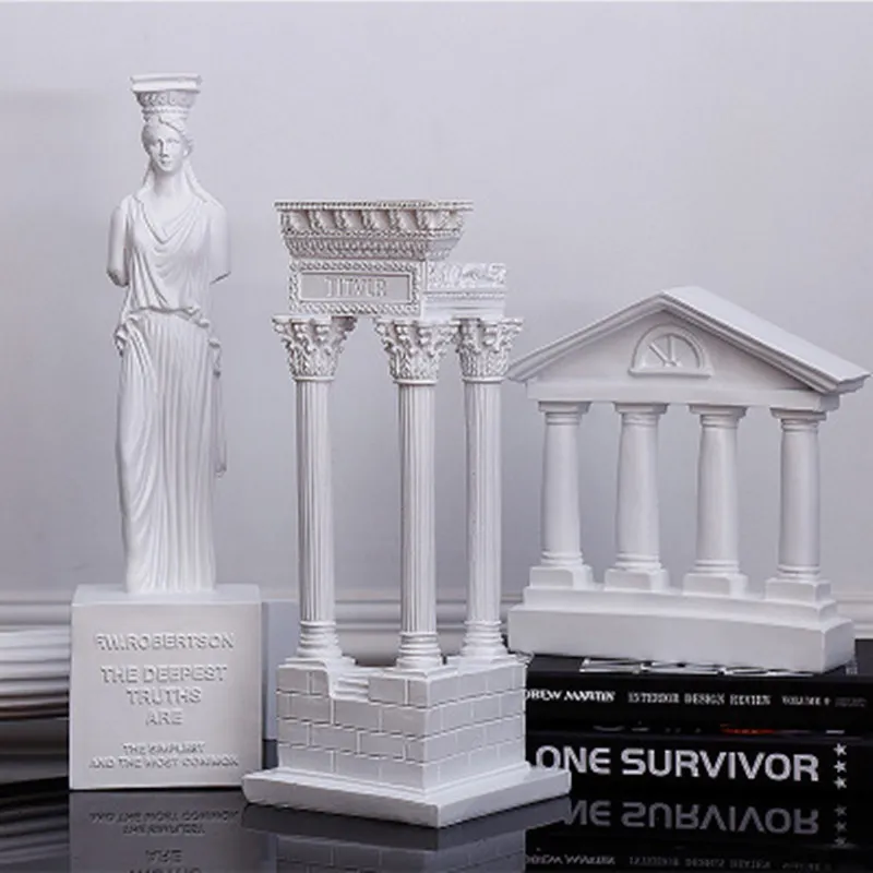 Statue Miniature Colisée De Rome En Métal - Modèle Architecture Antique, 12,7x11,5cm, Décoration Table, Bureau