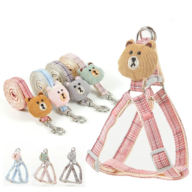 Vest Type Dog Traction Collars Poodle Koki Small Scale Medium Dogs