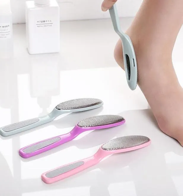 Foot Prasp Двусторонняя Флип-доска Кожа Callus Remover Pedicure Ноги Файлы инструмент Профессиональные инструменты ухода за ногами