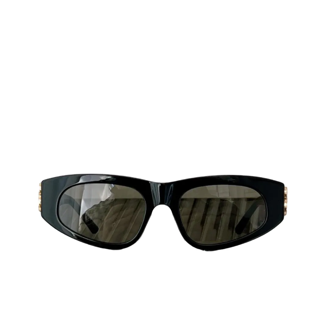 Occhiali Da Sole Vintage Ovale Uomo Donna: Modello Gatto Con Lenti Polarizzate E Protezione UV400. Set Con Custodia Inclusa. Stile Anni '90!
