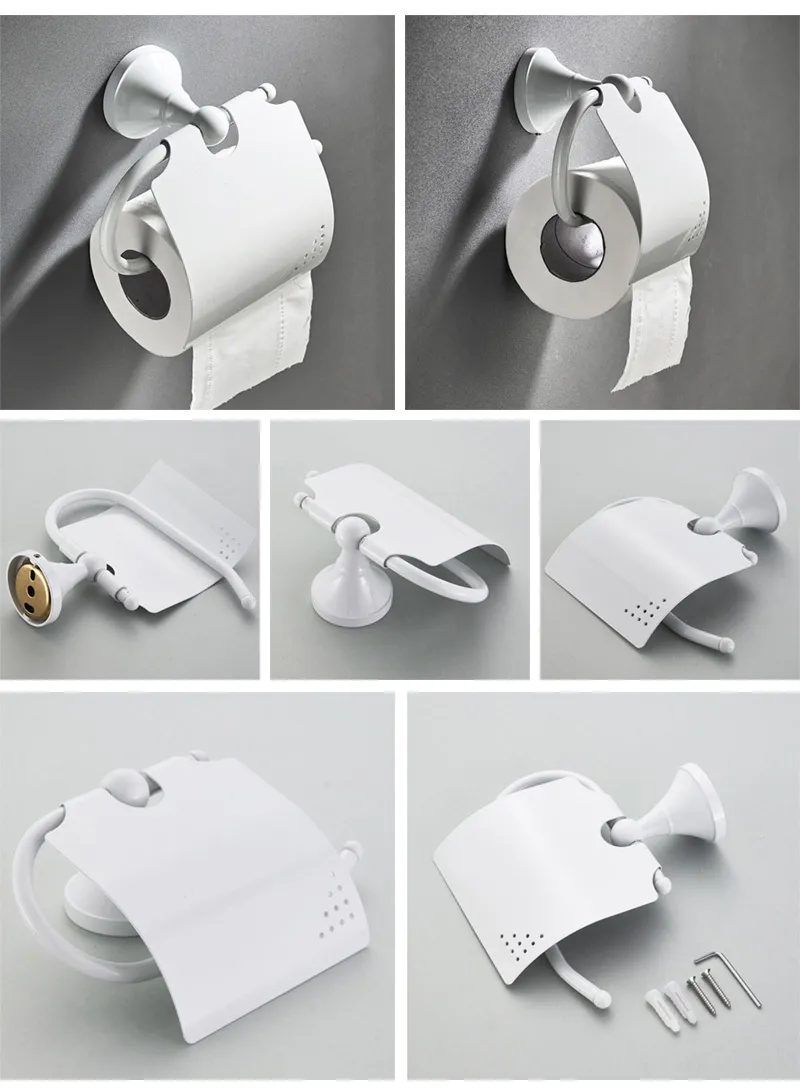 white paper holder