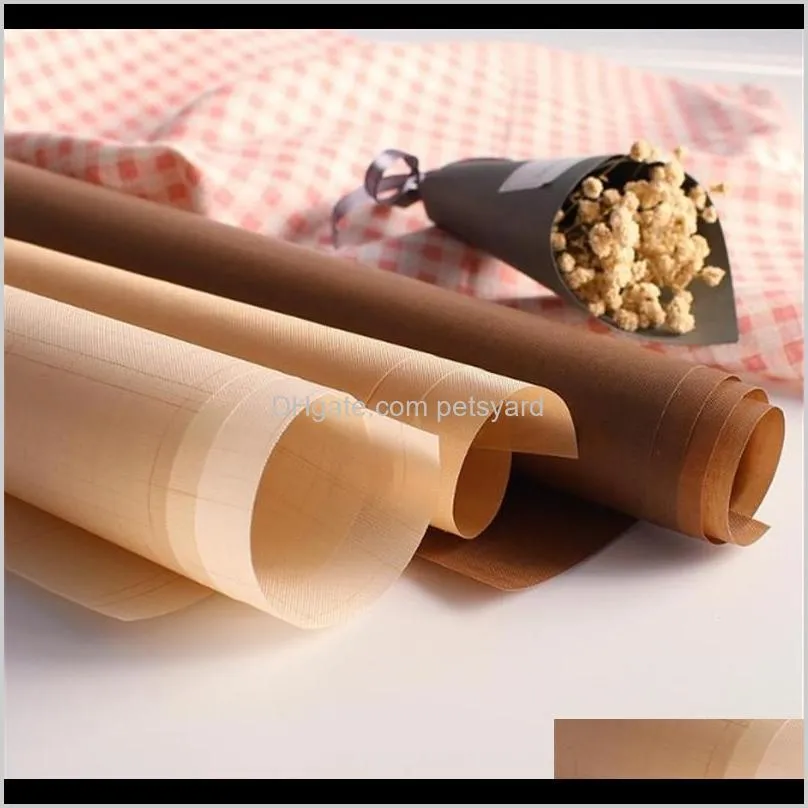 reusable baking mat high temperature resistant sheet pastry oilpaper heat-resistant pad non-stick for outdoor bbq rolling pins &