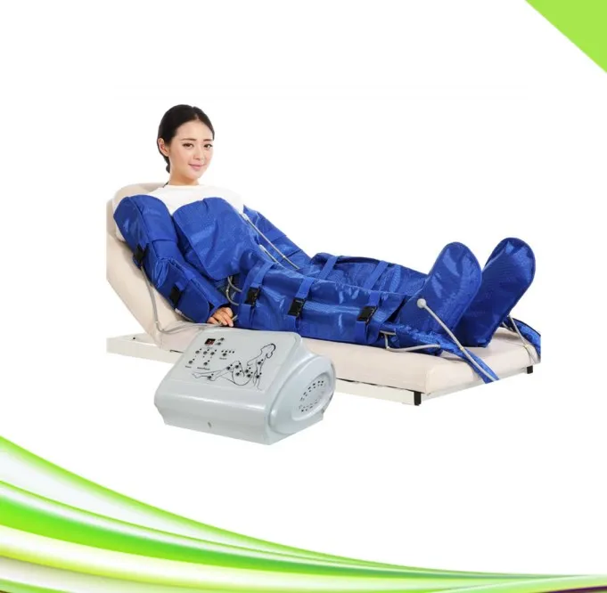 Spa Salon Clinic usa massagem de drenagem linfática Equipamento de compressão de compressão de ar