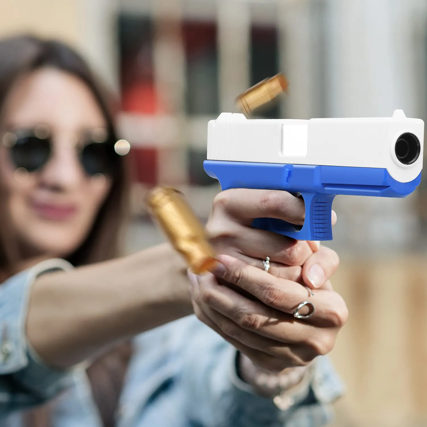 Les enfants de l'air en plastique Soft pistolet jouet de tir des