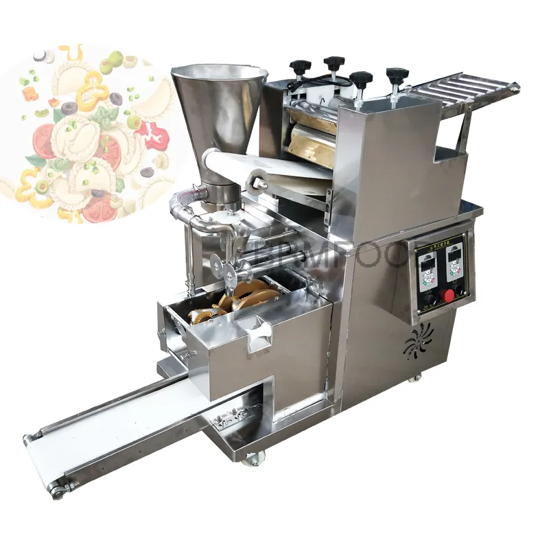 2021 Automatisk rostfritt stål Dough Dumpling Maker Jiao Zi Machine Samosa Making Machin Gyoza Tillverkare 220V