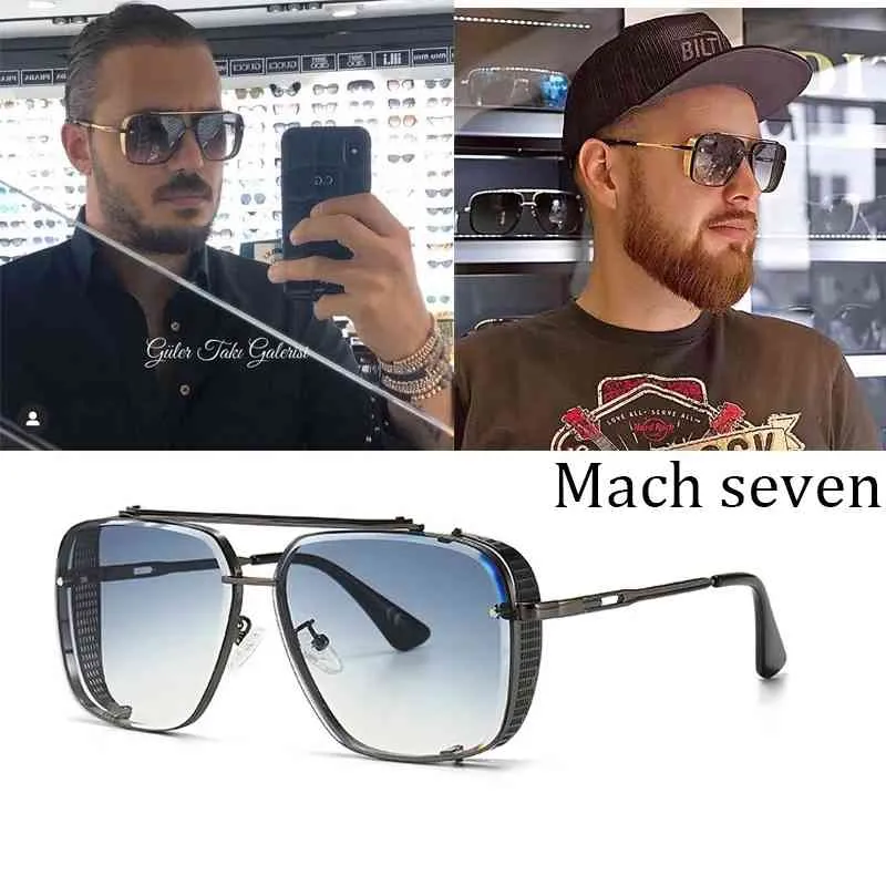 2021punk mach sex stil gradient luftfart solglasögon kvinnor mode män vintage varumärke design uv400 solglasögon oculos de sol