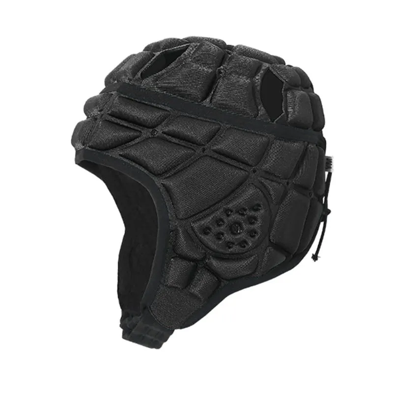 Cyklinghjälmar Barn Pressionsfotboll Fotboll Målvakt Hjälm Barn Rugby Cap Headguard Målvakt Roller Child Hat Head Protector