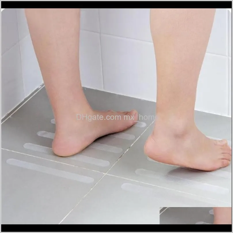 10pcs anti slip bath grip stickers non slip shower strips flooring safety tape mat pad anti bathroom mat