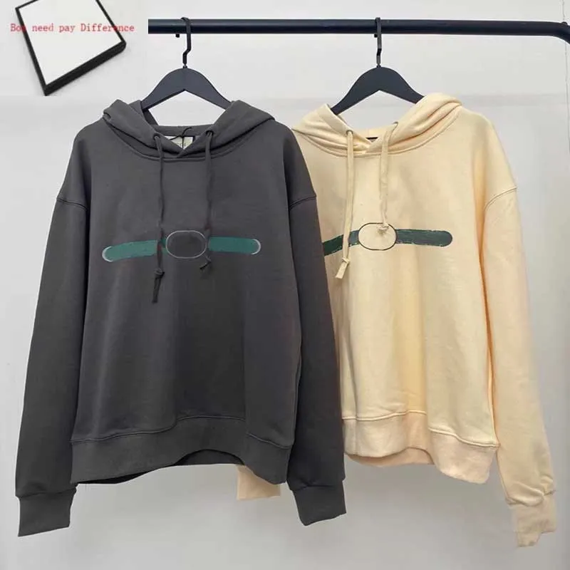 Herenontwerper Hoodie Hoodies Sweaters Vrouwen sweatshirts 21fw bedrukte dames T Tees pullover sweatshirt mode mannen kleding m-2xl