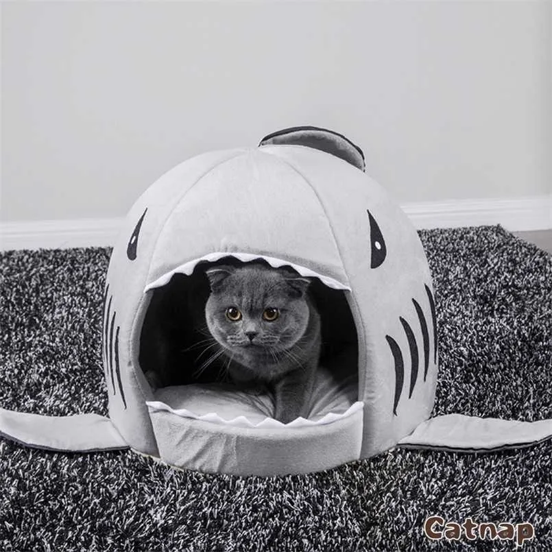 Deep Comfort Comfort Cat Bed Cat's House Pets Pets Tent Arand Form Comply Cave S Кровавая кровать S PET в зимнем доме 21111