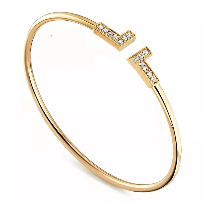 kärlek armband armband designer smycken berlock Mode diamanter guld silver armring braccialetto pulsera för män och kvinnor bröllopspar älskare present med sammetsväska