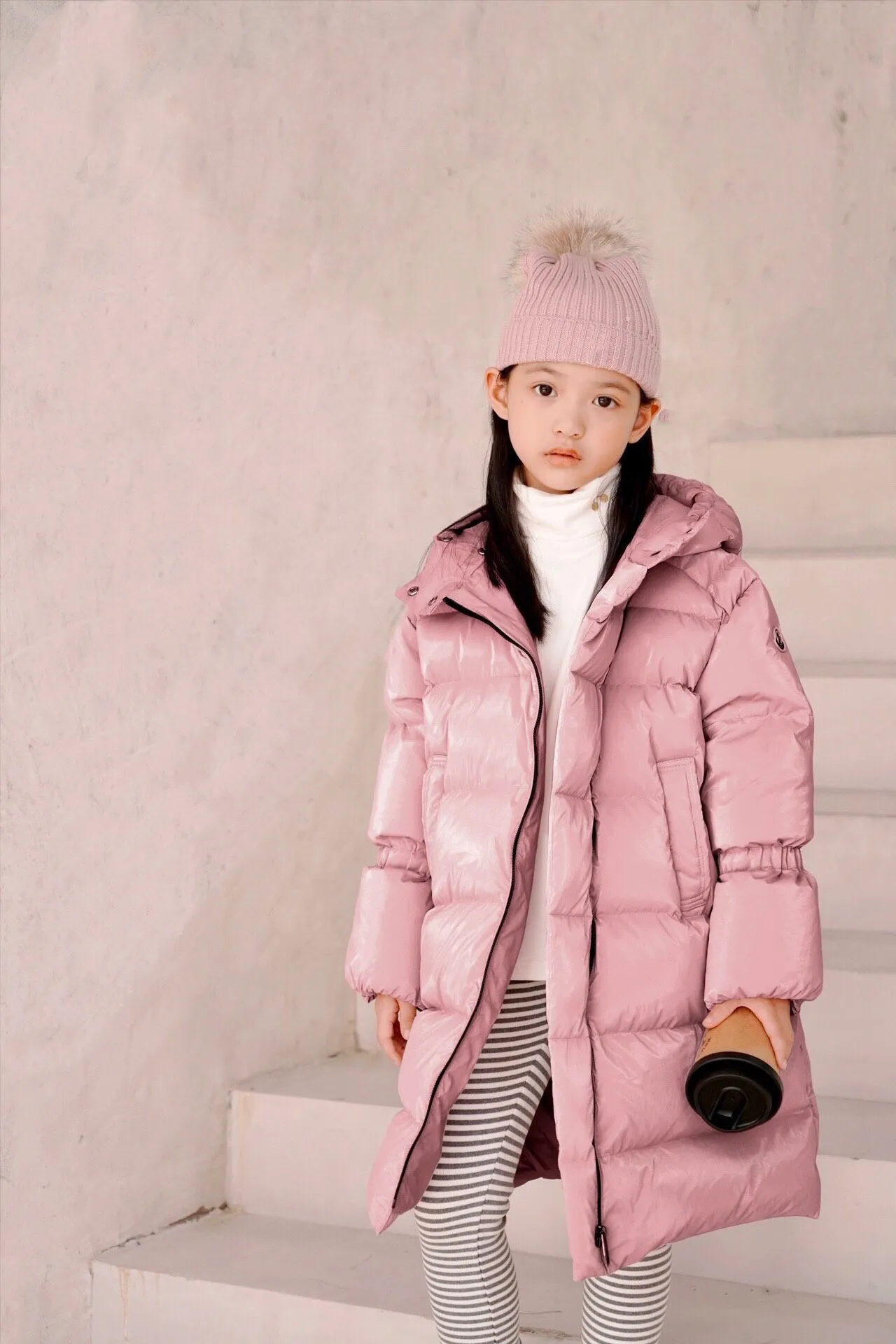 Cappotto di inverno dei bambini con i costumi di natale con cappuccio Costumi di natale per i bambini Abbigliamento Ragazze Ragazzi Ragazzi Capispalla Cappotti Cappotti Cappotti Cappotti Long Parka Snow Wear