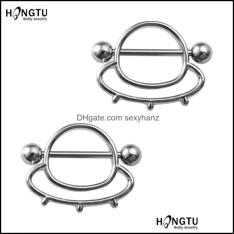 Non-Piercing Fake Nipple Ring Magnetic Barbell Stud Faux Piercing Body  Jewelry For Men - Walmart.com