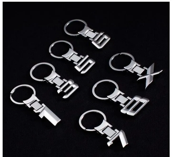 Auto sticker Alloy Metal key ring Car Styling for BMW 1 3 5 7 X