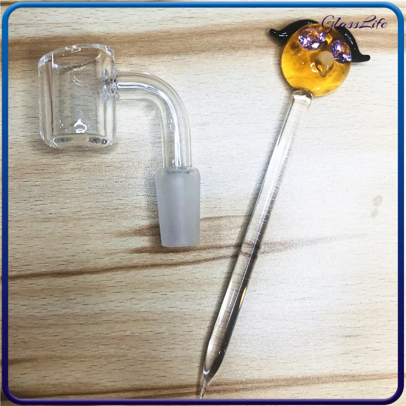 Fumer Accessoire Narguilé Bong Mignon Bâton De Verre Cire Dab Outil Pour Quartz Banger Nail Carb Cap Dome Oil Rig Waterpipe