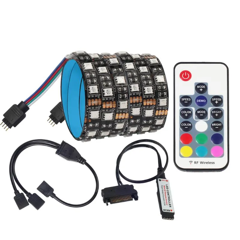 Блок питания интерфейс. RGB контроллер 5v SATA