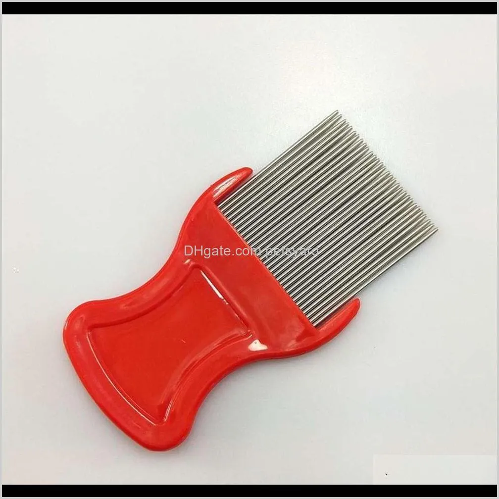 pets comb for nits lice pocket pet grooming comb get rid of flea lice pin comb dog cat hair shedding supplies grooming tool