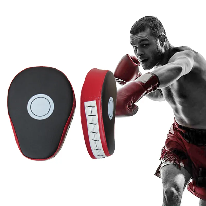 Zakrzywiona boks ręka Target Focus Punch Pad MMA Kick Torba Muay Thai Karate walki Sparing Training Mitts Zagęszczona Rękawiczka Home Gym Sport Dziurkowanie Kickboxing Torby Podkładki