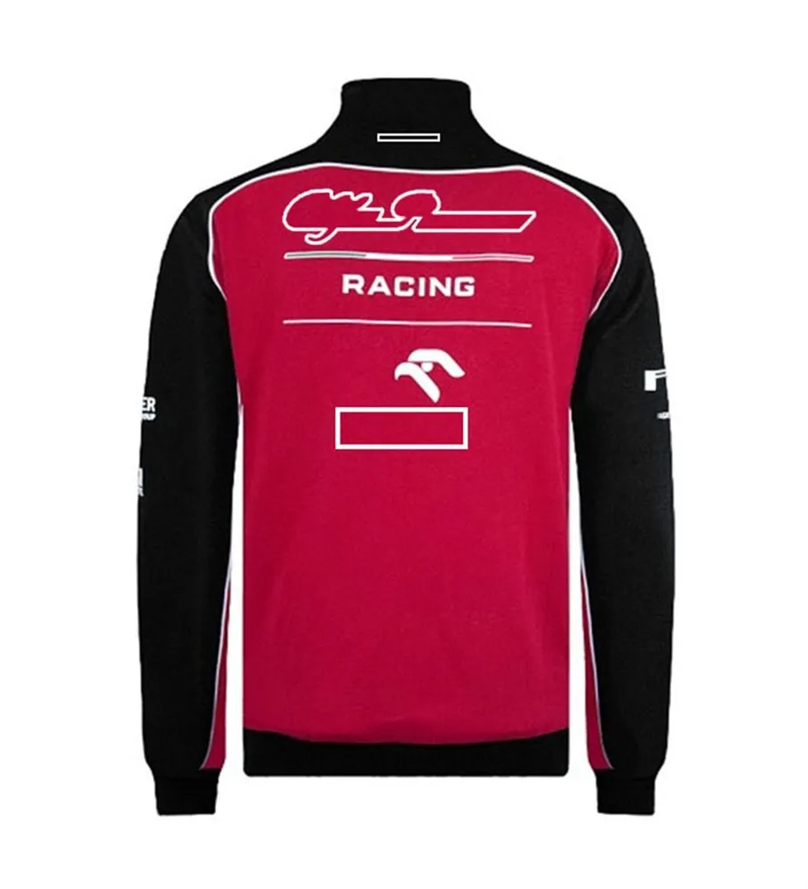 Jaqueta F1 Fórmula 1 terno de corrida da equipe mais suéter com capuz de veludo outono e inverno macacão quente personalizado com o mesmo estilo311b
