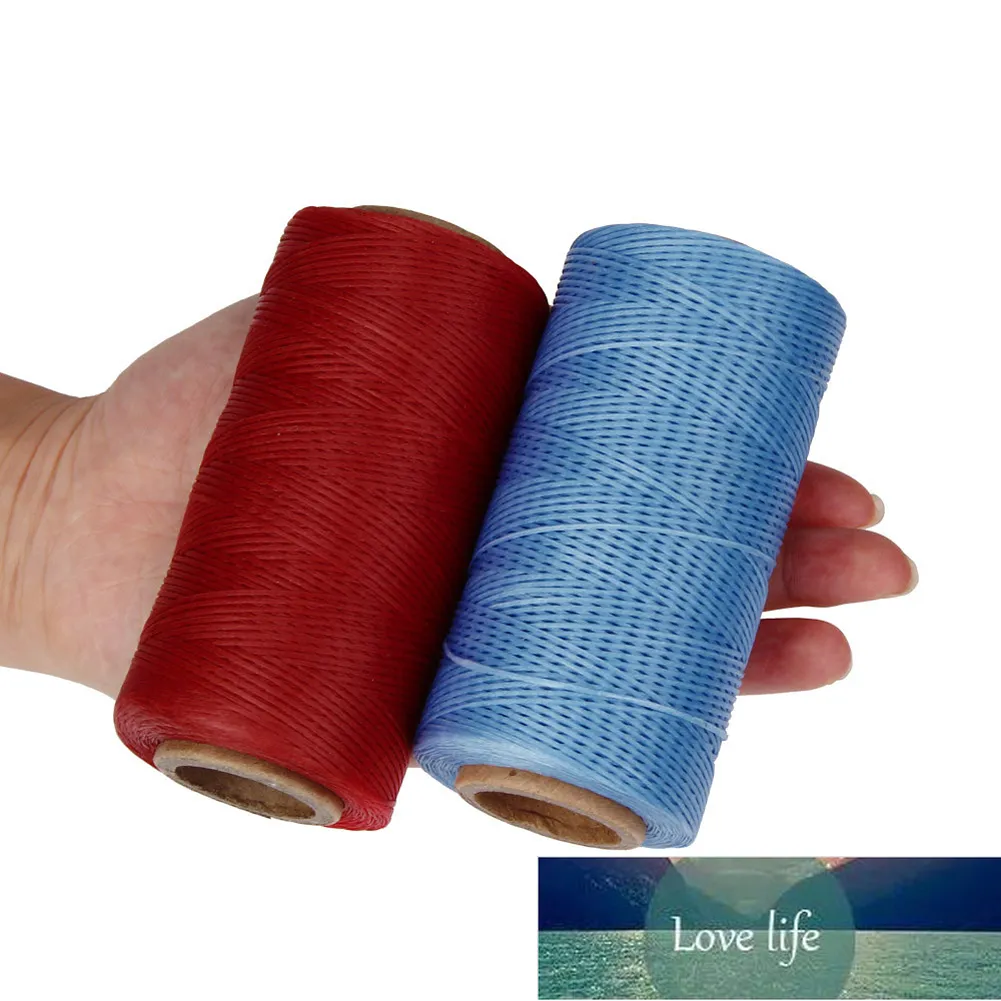ロール高品質耐久性のある260メートル0.8mmの150Dレザーワックス付きねじコードのための糸のコード手縫い糸の糸の手縫い